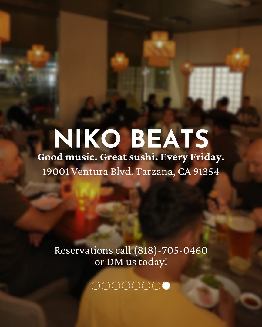 Restaurant event poster